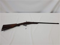 Ornate Woodwork Black Powder Rifle