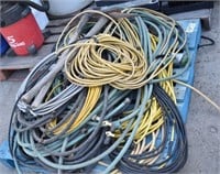 Pallet of Hose, Wire & Extension Cords, Loc: *C
