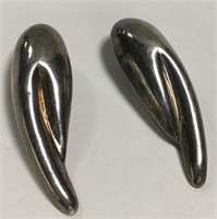 Sterling Silver Clip Earrings