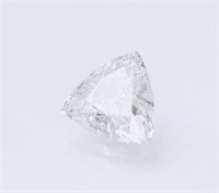 Certified 1.06 ct Trilliant Diamond F/SI1