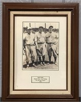 Babe Ruth, Jimmy Foxx, Lou Gehrig Print