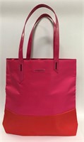 Large Lancome Paris Pink & Red Bag