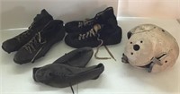Old Sports Shoes/Helmet and More