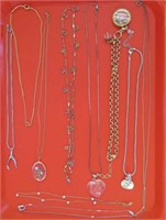 10 costume jewelry necklaces
