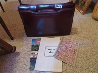 leather briefcase & valley advertising