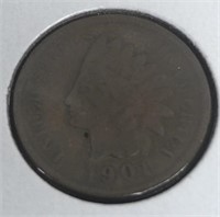 1901 Indianhead Penny