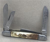 Wild turkey handmade Sollinger steel bucket knife