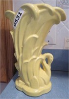 mccoy  swan vase