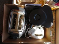 black&decker coffee pot, toaster,krups can opener
