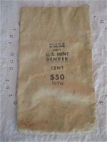 1976 US MINT BAG- DENVER (EXCELLENT CONDITION)
