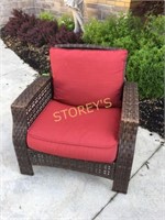 Patio Arm Chair w/ Cushion - 33 x 28