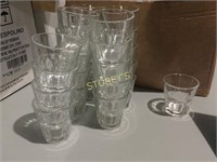 25 Mini Juice Glasses