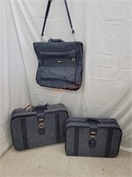 3Pc Vintage Fifth Avenue Luggage Set w/ tags