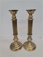 Pair of Vintage Pierson Brass Candle Stick Holders