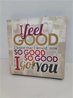 "I got you (I feel good)" James Brown Wall Art