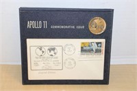 LIMITED EDITION APOLLO 11 STAMP & COIN 1969