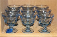 SELECTION OF FOSTORIA "JAMESTOWN" SHERBERT GLASSES
