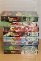 SELECTION OF DRAGON BALL Z "FRIEZA" VHS TAPES-NEW