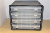 PLANO PLASTIC ORGANIZER W/REMOVABLE TRAYS