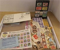 SELECTION OF STAMPS AND MORE