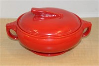 RARE RED HALL'S COVERED DISH