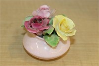 MADE IN STAFFORDSHIRE FLORAL FIGURINE