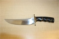 HOLLETT 11/94 FATE TX EBONIZED WOOD HANDLE KNIFE