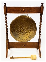 EARLY 20TH CENTURY BRASS GONG