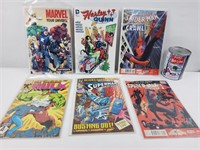 6 livres/comic books dont Hulk no.406