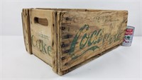 Caisse de bois ancien Buvez Coca-Cola