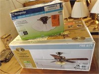 Hampton Bay 52" Ceiling Fan & LED Light Kit
