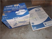 Exhaust Fan & Toilet Seat