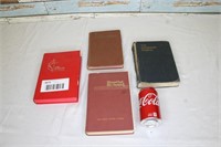 Lot of 4 Vintage Local Church Hymnals