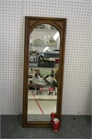 Wooden Mirror 15" wide x 42" long