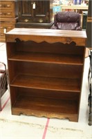 Solid Wood Bookcase ~ As Is