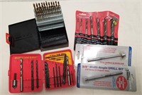 Lot Misc New & Used Drill Bits