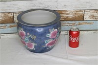 Ceramic Flower Pot ~ 10" wide x 8" tall