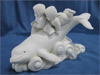 9"x 6" Dept 56 Snow Babies Porcelain Figurine
