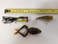 Hula Popper, Rebel Popper, and Frog Topwater