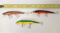3 Rebel Jointed Minnows