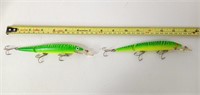 2 Rebel Fastrac Jointed Minnows