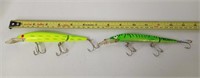 2 Rebel Fastrac Jointed Minnows