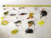 Lot of Spinner and Buzz Baits