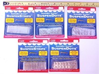 5 Packages of Suspenstrips and Suspendots