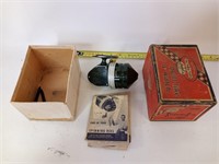Vintage Shakespeare 1850 Spinning Reel with Box