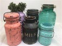 Six decorative painted jars to brighten up your