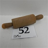 OLD KIDS WOODEN ROLLING PIN 9 IN