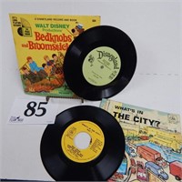 1970'S RECORD & BOOK COMBO QTY 2