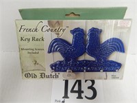 FRENCH COUNTRY KEY RACK-NEW IN BOX 7 IN