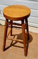 Solid Oak Stool